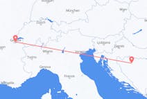 Flyrejser fra Genève til Banja Luka
