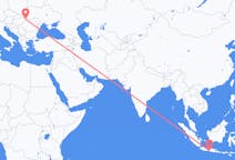 Flyreiser fra Yogyakarta, Indonesia til Satu Mare, Romania
