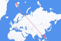 Flyg från Puerto Princesa till Svalbard
