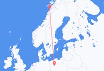 Flug frá Poznan, Póllandi til Bodø, Noregi