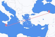 Flyrejser fra Samsun til Malta