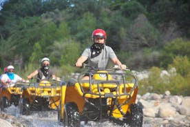 2 tíma fjórhjólaævintýri Quad Safari í Alanya