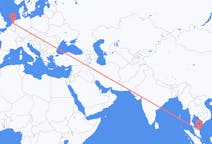 Flyreiser fra Kuala Terengganu, til Amsterdam