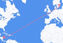 Flyreiser fra San Andrés, Colombia til Kalmar, Sverige