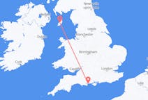 Flyreiser fra Bournemouth, England til Douglas, Isle of Man