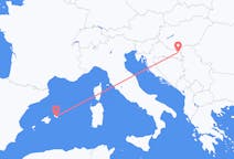 Рейсы из Маона, Испания в Осиек, Хорватия