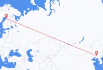 Flyrejser fra Shenyang til Oulu