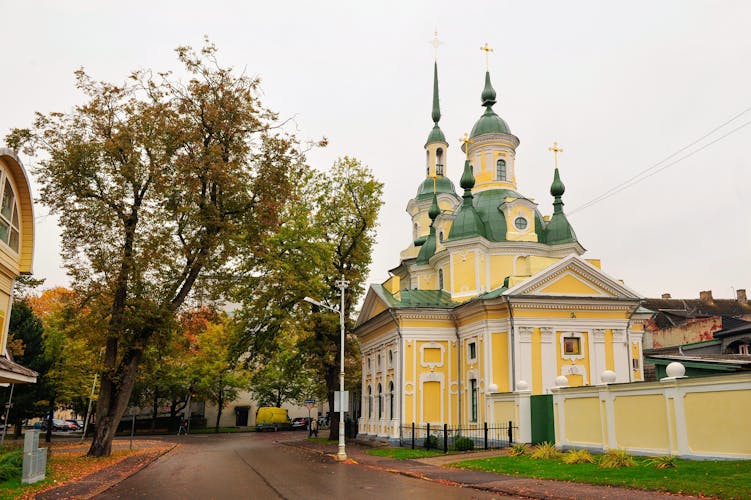 Photo of church Of Catharina in Estonian town Pärnu.