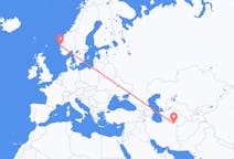 Flights from Mashhad to Bergen