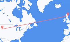 Flyg från Jackson, USA till Aberdeen, Skottland
