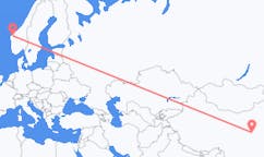 Flyrejser fra Yuncheng, Kina til Volda, Norge