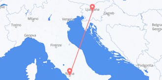 Flights from Italy to Slovenia