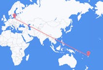 Flights from Labasa to Gdańsk