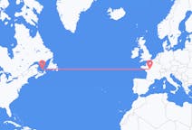 Flyreiser fra Les Îles-de-la-Madeleine, Quebec, Canada til Tours, Frankrike