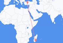 Flüge von Tolagnaro, Madagaskar nach Konya, die Türkei