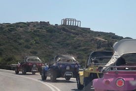 Passeio de buggy em ruínas e templos antigos ao redor do templo Atenas-SOUNIO Poseidon