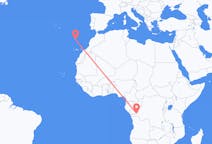 Flyreiser fra Brazzaville, til Funchal