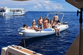 Favignana and Levanzo: Island tour by rib boat from Trapani