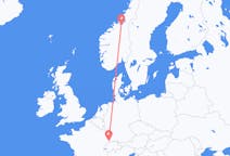 Flyreiser fra Mulhouse, til Trondheim