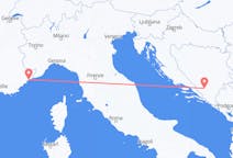 Flyreiser fra Mostar, til Nice