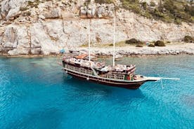 Sun & Sea 6 小时全包式游泳游船，提供希腊烧烤和无限量饮品