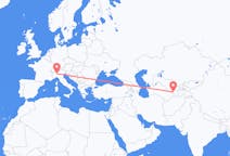 Flights from Qarshi to Milan