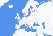 Flyrejser fra Algier til Jyväskylä