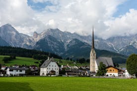 photo of Ski resort Zell am See in Austria.