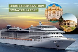 Civitavecchia 크루즈 항구에서 출발하는 로마 일일 투어