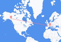 Flug frá Whitehorse, Kanada til Tórínó, Ítalíu