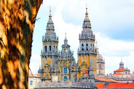 Excursão a pé pela cidade velha de Santiago de Compostela