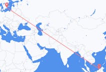 Flyrejser fra Miri, Malaysia til Kalmar, Sverige