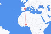Flyrejser fra Lomé til Murcia