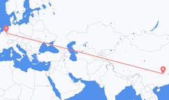 Рейсы из Юэяна, Китай в Льеж, Бельгия
