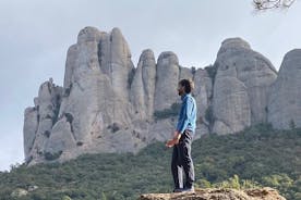 Barcelona: Göngu- og hestaferðir dagsferð í Montserrat