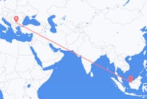 Vluchten van Kuching naar Sofia