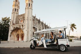 Visite privée d'une demi-journée du meilleur de Lisbonne en tuk tuk, 4 heures