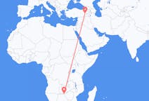 Flyrejser fra Victoria Falls, Zimbabwe til Mus, Tyrkiet