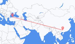 Flug frá Liuzhou, Kína til Zonguldak, Tyrklandi
