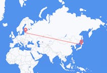 Flyrejser fra Aomori til Riga