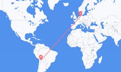 Flyrejser fra Uyuni, Bolivia til Bremen, Tyskland