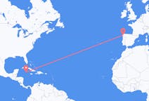 Flyrejser fra Grand Cayman til Santiago de Compostela