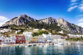 Visite privée de Capri et de la grotte bleue avec guide local avec prise en charge à l'hôtel Capri