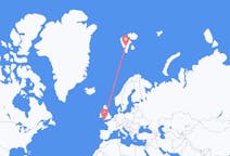 Flyrejser fra Svalbard til Newquay