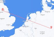 Flyreiser fra Leeds, England til Erfurt, Tyskland