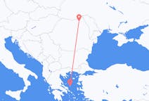 Flyreiser fra Suceava, Romania til Skiros, Hellas