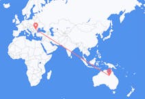 Flyreiser fra Mount Isa (Queensland), til București