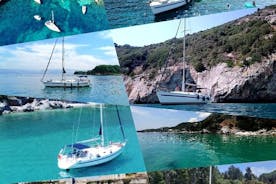 Korfu: Yksityinen purjeveneristeily jopa 10 vieraalle