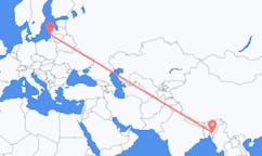 Flyg från Aizawl, Indien till Palanga, Litauen