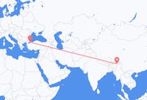 Flyg från Dibrugarh, Indien till Istanbul, Turkiet